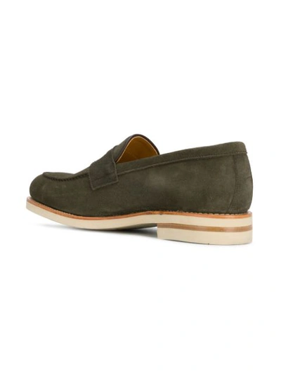 Shop Berwick Shoes Classic Slip In Green