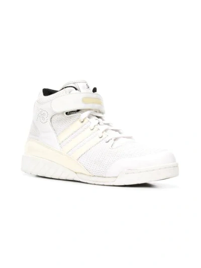 Shop Y-3 Touch Strap High-tops In White