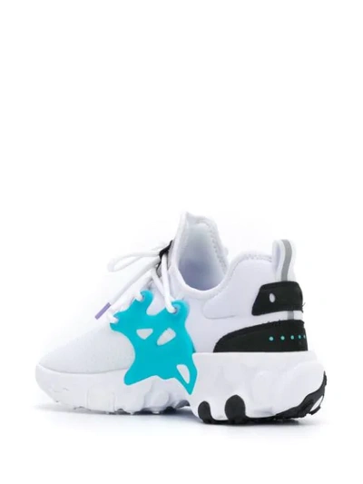 Shop Nike React Presto Psychedelic Lava Sneakers In White