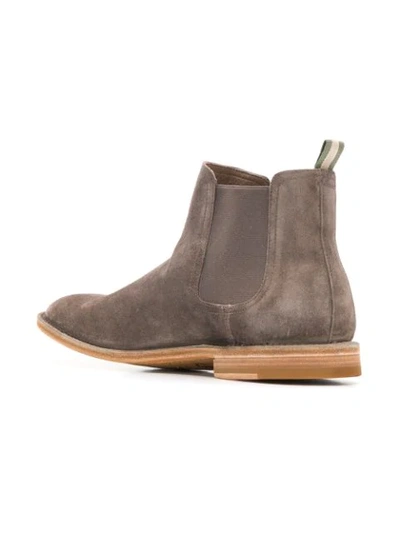Shop Officine Creative Steple Boots In Grey