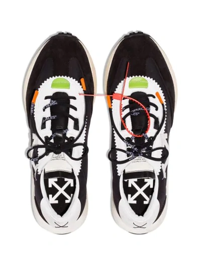 Shop Off-white Running Sneakers In Black
