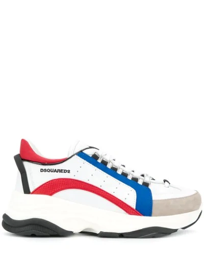 Shop Dsquared2 Bumpy 551 Sneakers In White