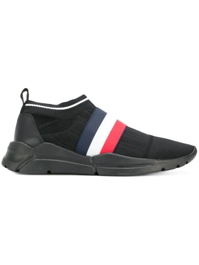 Shop Moncler Adon Scarpa Sneakers In Black
