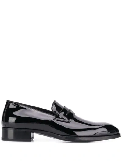 Shop Tom Ford Evening Loafers - Black