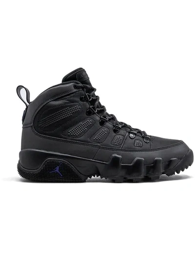 Jordan Air  9 Retro Boot Nrg Sneakers In Black