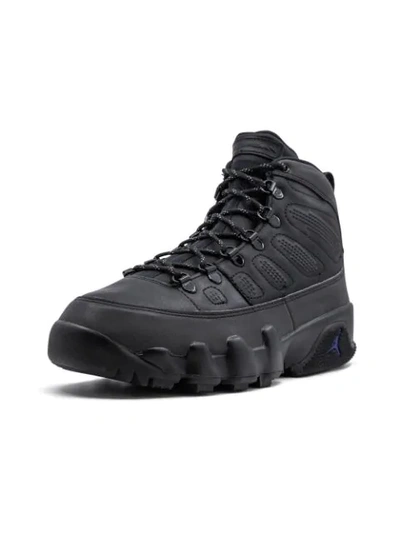 Jordan Air  9 Retro Boot Nrg Sneakers In Black