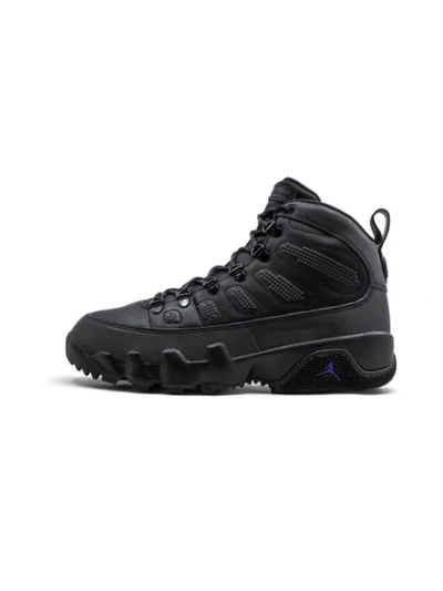 Jordan Air  9 Retro Boot Nrg Sneakers In Black