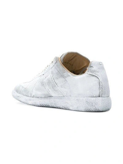 Shop Maison Margiela Replica Sneakers - White