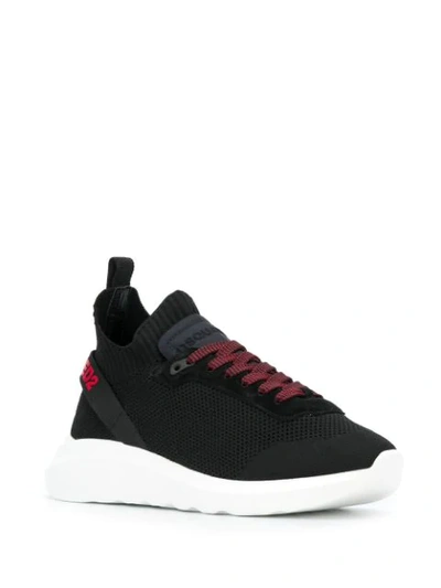 DSQUARED2 MESH SNEAKERS - M002 BLACK/ RED