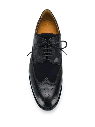 Shop Doucal's Classic Brogue Shows In Blue
