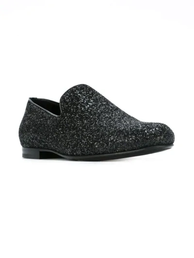 Shop Jimmy Choo 'sloane' Slippers In Black