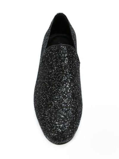 Shop Jimmy Choo 'sloane' Slippers In Black