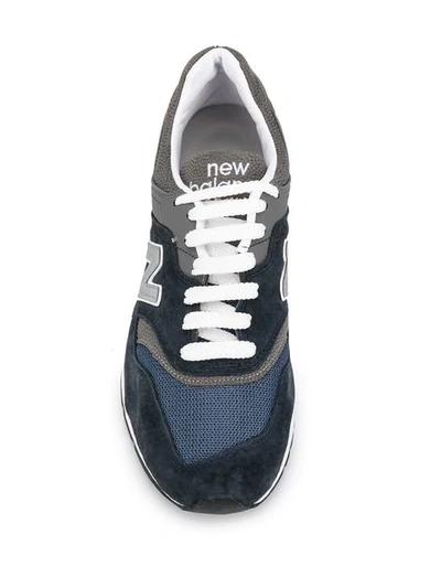 Shop New Balance 997 Sneakers In Navy