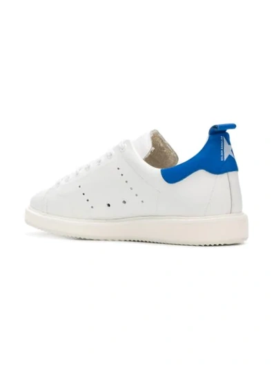 Shop Golden Goose Starter Sneakers In White