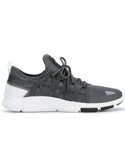 Polo Ralph Lauren Performance Train 200 Trainers In Charcoal | ModeSens