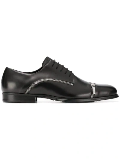 Shop Cesare Paciotti Classic Derby Shoes - Black