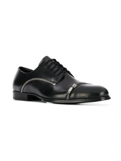 Shop Cesare Paciotti Classic Derby Shoes - Black