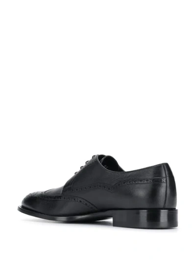 Shop Baldinini Brogue Shoes In Black
