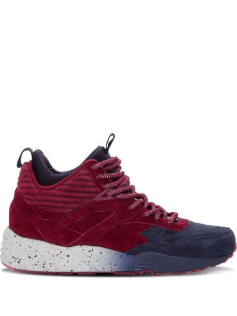 Puma R698 Mid Sakura Sneakers In Red 