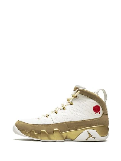 Jordan Air  9 Retro Premio Sneakers - White In White