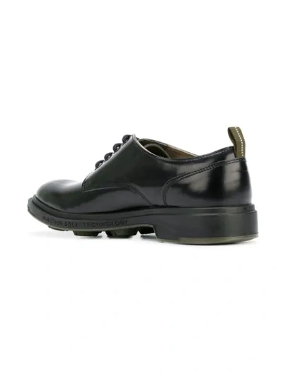 Shop Pezzol Chunky Derby Shoes In Black