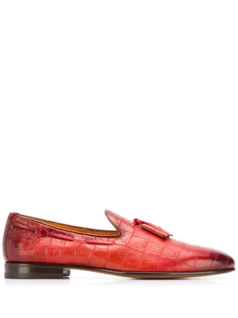 santoni crocodile
