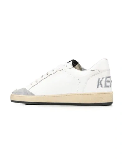 Shop Golden Goose Low Top Trainers In White