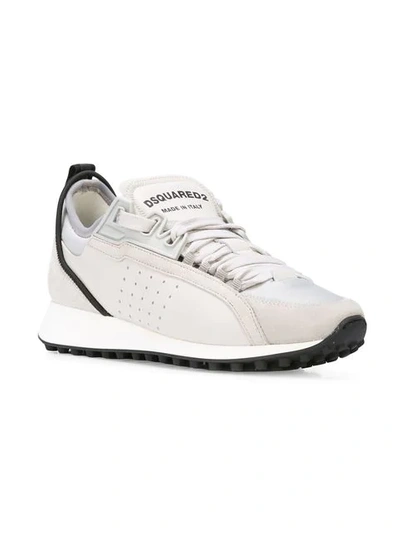 Shop Dsquared2 551 Sneakers In Grey