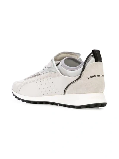Shop Dsquared2 551 Sneakers In Grey