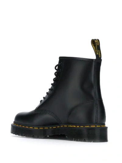 DR. MARTENS LACE-UP ANKLE BOOTS - 黑色