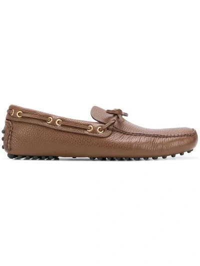 Shop Car Shoe Classic Boat Shoes In Brown