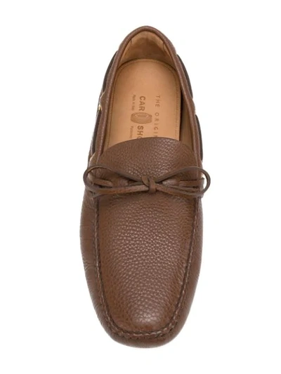 Shop Car Shoe Classic Boat Shoes In Brown