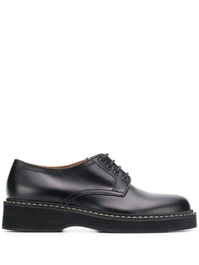 Shop Marni Lace-up Shoes In Black