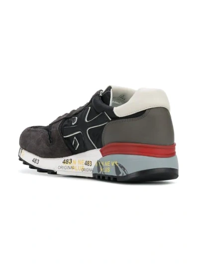 Shop Premiata 'mick 2343' Sneakers - Black