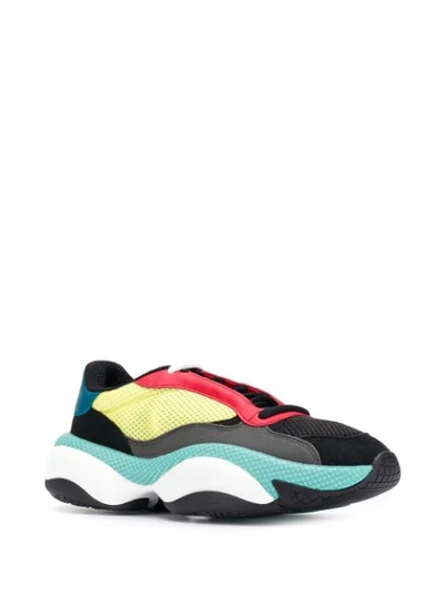 Puma Alteration Kurve Black Lime Sneaker In Multicolour | ModeSens