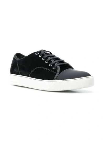 Shop Lanvin Ddb1 Low Top Sneakers - Grey