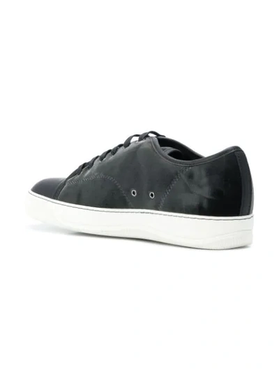 Shop Lanvin Ddb1 Low Top Sneakers - Grey