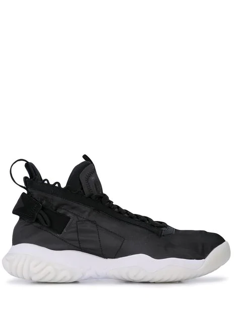 jordan proto react white black
