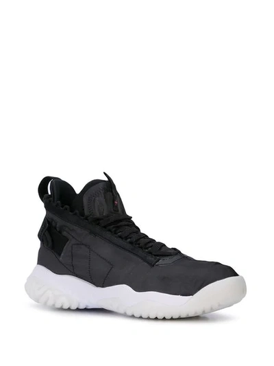 Nike Jordan Proto-react Hi-top Sneakers In Black