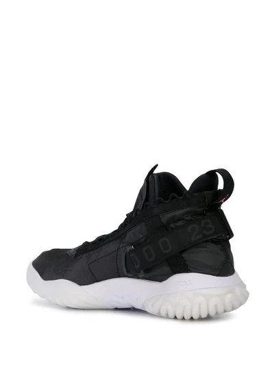 Nike Jordan Proto-react Hi-top Sneakers In Black