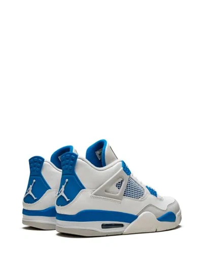 Jordan Air  4 Retro Military Blue In Grey
