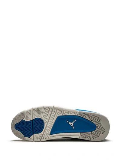 Jordan Air  4 Retro Military Blue In Grey