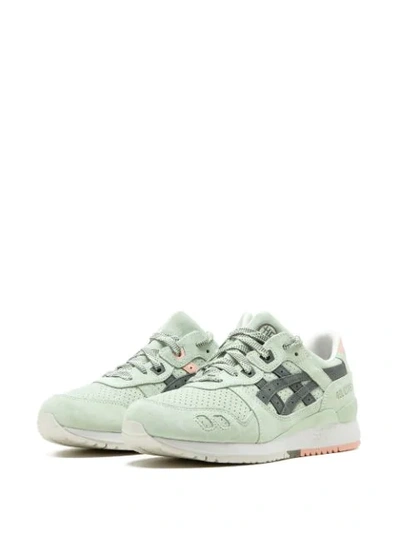 Shop Asics Gel Lyte Iii Sneakers In Green