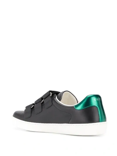 Shop Gucci New Ace Sneakers In Black