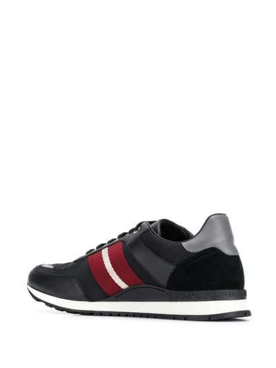Shop Bally Aseo Sneakers In Black