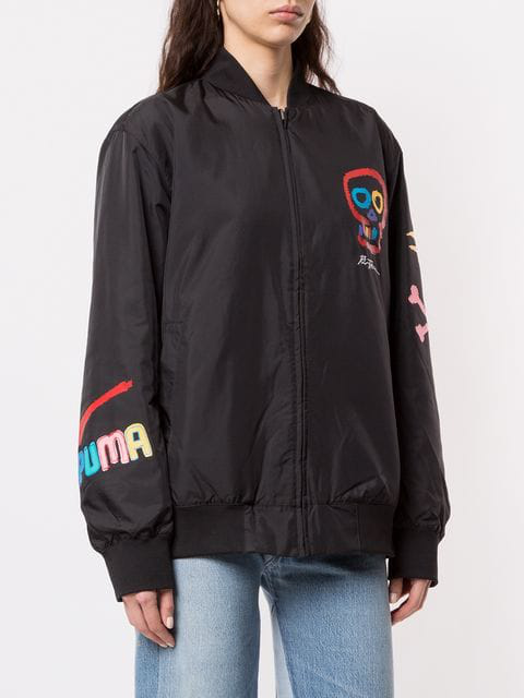 puma x bradley theodore reversible bomber jacket