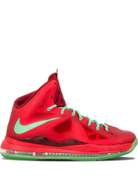 red lebron 10