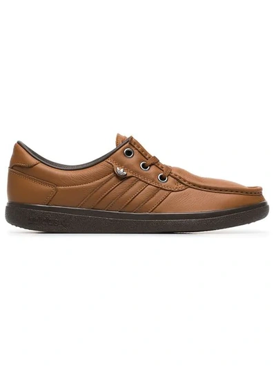 Adidas Originals Adidas Brown Punstock Spzl Sneakers | ModeSens