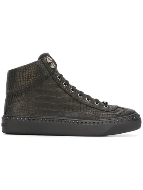 jimmy choo croc sneakers