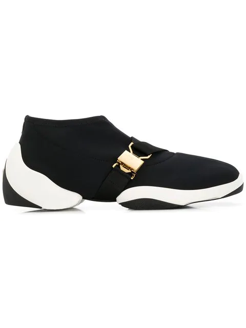 Giuseppe Zanotti Design Klassische High Top Sneakers BLACK Giuseppe Zanotti Design Klassische High Top Sneakers BLACK